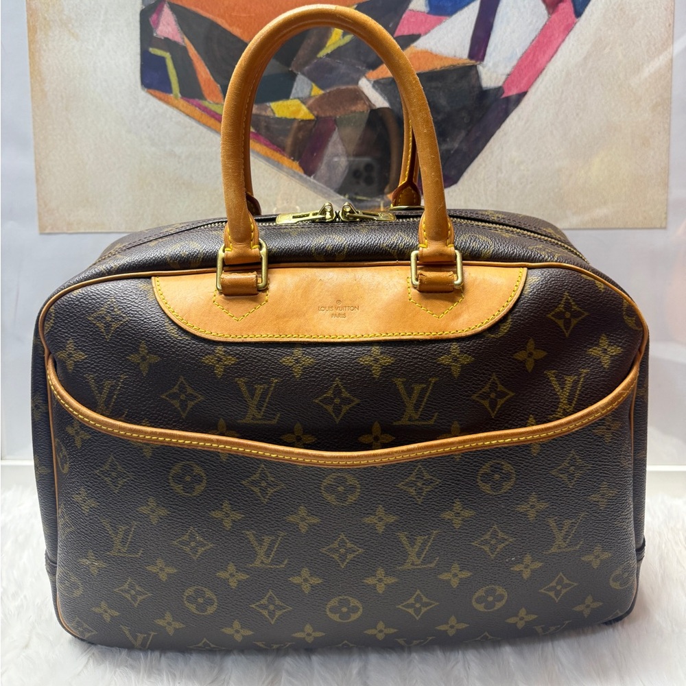 LOUIS VUITTON-MB1926 Deauville Bag Monogram Canvas